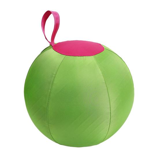 18 tum uppblåsbar lugnande boll för hundar Vallboll med handtag och skydd Rivtålig hundträningsboll för stora raser Utomhusaktiv Lek