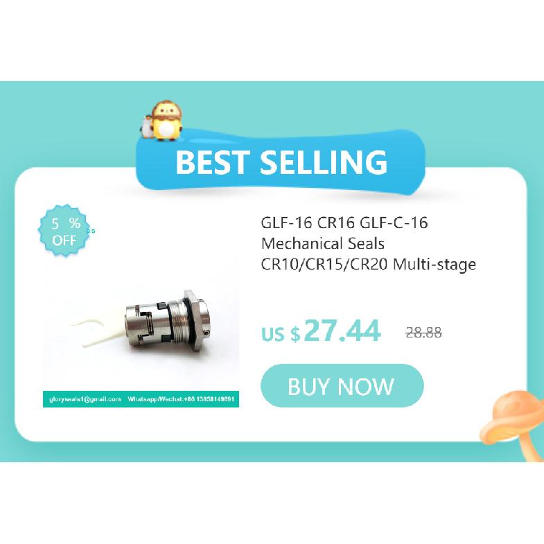 560D-25/30 560D-30/35 560D-35/40 560D-45/50 Double Face Mechanical Seals Dual seal For T-surumi Pump
