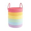 Nordic Simple Style Cotton Rope Storage Basket for Laundry and Toys