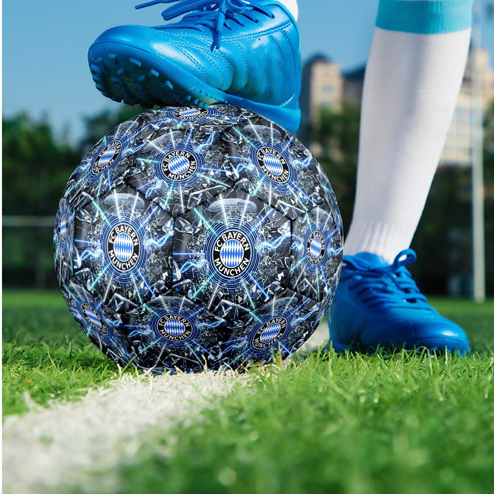 Bayern München Thema voetbal Maat 5 Voetbal Zachte Touch Professionele Trainingsbal voor Buitensporten
