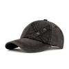 Casual Washed Cotton Baseball Cap Four Seasons Adjustable Duck Tongue Cap Solid Color Hip Hop Sports Cap Men Women