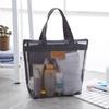 Mesh Bag Bath Steam Room Large Bag Gray WD68F7D