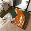 Soft Absorbent Non-Slip Rug Artist Gauguin Floor Mat Home Decor Doormat Bedroom Floor Mat Shower Carpet