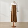Luna Header Pure Cotton Long Waterproof Apron Khaki