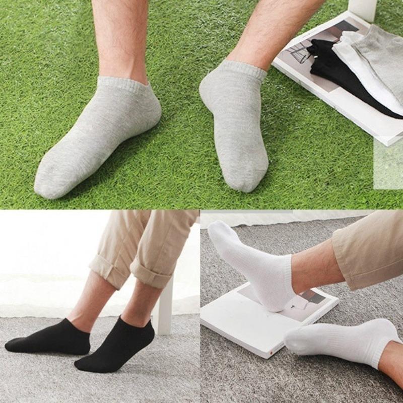 1pcs Refreshing Men's Cotton Socks Business Antibacterial Deodorant Socks