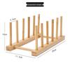 Bamboo Multi-purpose Storage & Drain Rack
