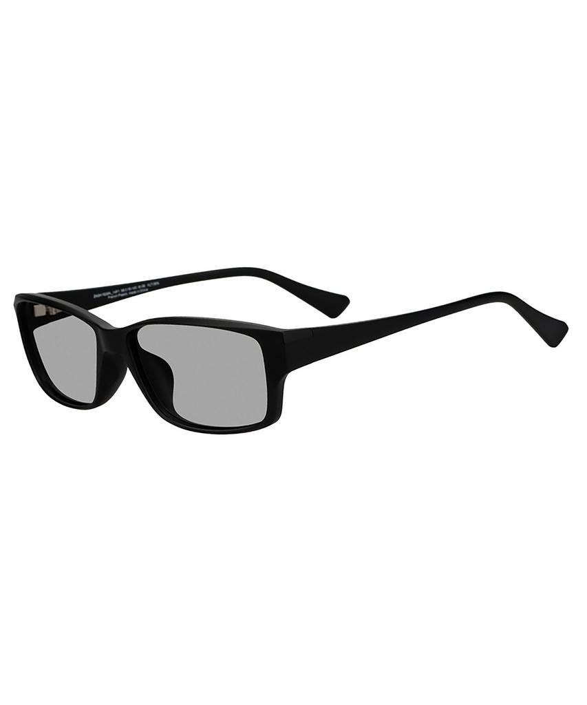CUT Horizontal Sunglasses Colored Thick Frame UV Sports [Zoff] SUNCUTGlasses/UV100% Wellington-style Lenses, Stylish, Protection, Unisex, (Black