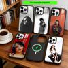 L-Lola Singer Phone Case For iPhone17,16,15,14,13,12,11 Plus,Pro Magnetic For Magsafe Wireless Charging