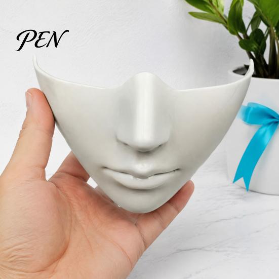 Tech Style Masque Masquerade for Men Women, Cyberpunk Half Face Mouth Halloween Costume Accessory Ball Proms, Mardi Gras, Cosplay Party Prop Parties