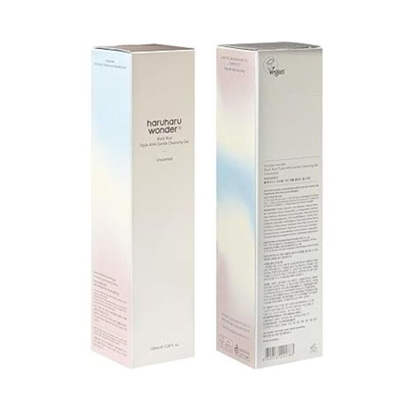 HARUHARU WONDER Black Rice Triple AHA Gentle Cleansing Gel 100ml
