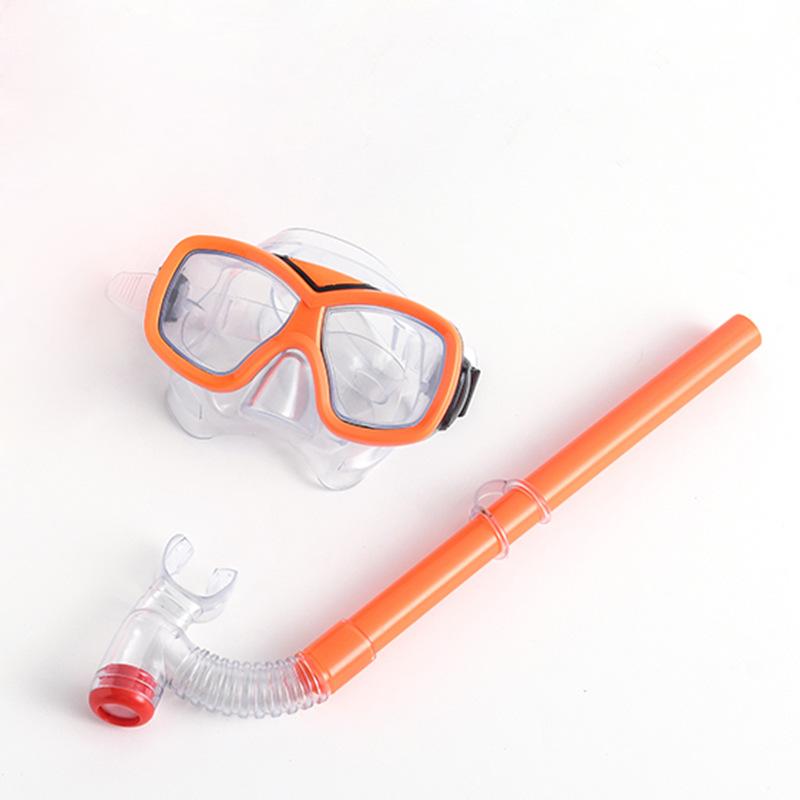 Large vision mask diving goggles snorkel set. High Quality Durable Construction Stylish Design Practical Function Practical Daily Use