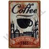Metalen Bord Retro Decor Koffie Vintage Blikken Bord Plaque Metalen Plaat Muurkunst Posters Voor Keuken Bar Café Kamer Retro IJzeren Schilderij