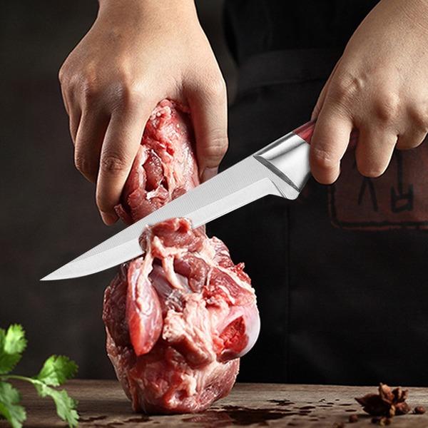 Butcher's Kitchen Knife Stainless Steel Meat Cleaver Bone Knife Meat BoneFish Fruit Slice Chef Knife