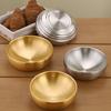 Double Layer Korean Stainless Steel Bowl Anti-scald Fall Resistance Salad Bowl Corrosion-resistant Thickened Soup Bowls Roast