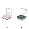 Pill Box Home Daily Sealed Case Separation 4 Compartments PP Organizer Holder Dusproof Waterproof Damproof Container