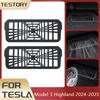 Seat Under Air Vent Cover for Tesla Model 3 2024-2025 Accessories Highland Prevents Debris Entry for New Tesla Model 3 2024-2025