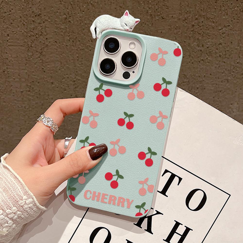 3D Phone Case for iPhone 11 13 17 Pro Max 17 Air Case iPhone 13 15 16 Pro Max 12 14 Pro Max 14 15 Plus Cute 3D Kitten Cartoon Leather