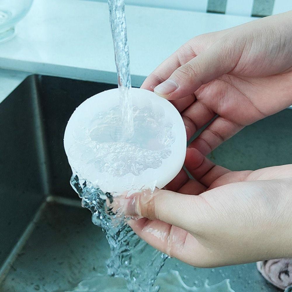 Silicone Mung Bean Mold 3D Lotus Silicone Mold Festival Pastry Mould for Dessert Pastry Candle