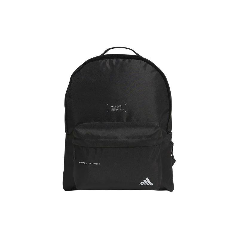 Adidas Fabric Backpack Regular Unisex Black Adidas IM5214