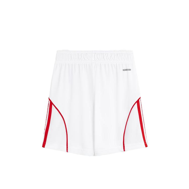 adidas Arsenal Aeroready SS25 Home Comfortable Soft Quick-Dry Football Shorts Kids Shorts White Light-Scarlet JI9528
