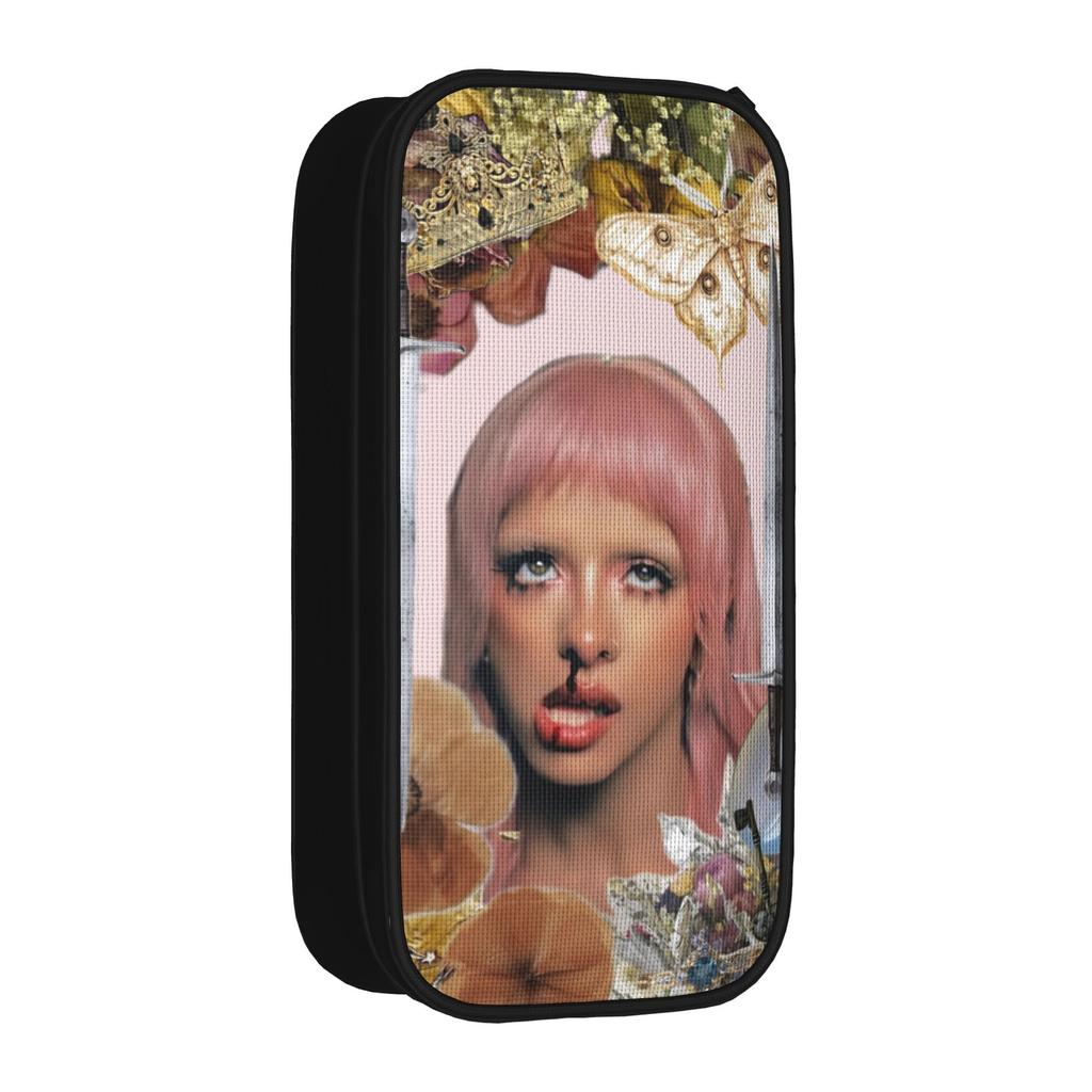 Melanies Martinez Hades Album 2026 Pencil Cases Fashion Pen Box Bags Student Large Storage Students School Zipper Pencil Pouch