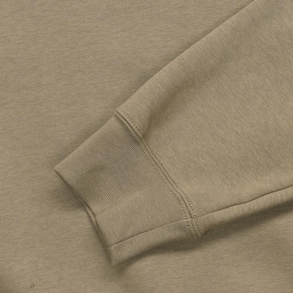 Jordan Classic Jumpman Logo Embroidered Crewneck Sweater Women Sweater Olive-Green DQ4463-351