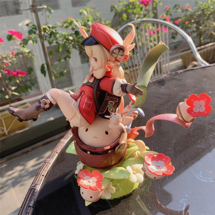 18CM Genshin Impact Klee Ver Girl Figure Mondstadt Magnificent and Spark PVC Action Model Toys Collection Dolls Gifts