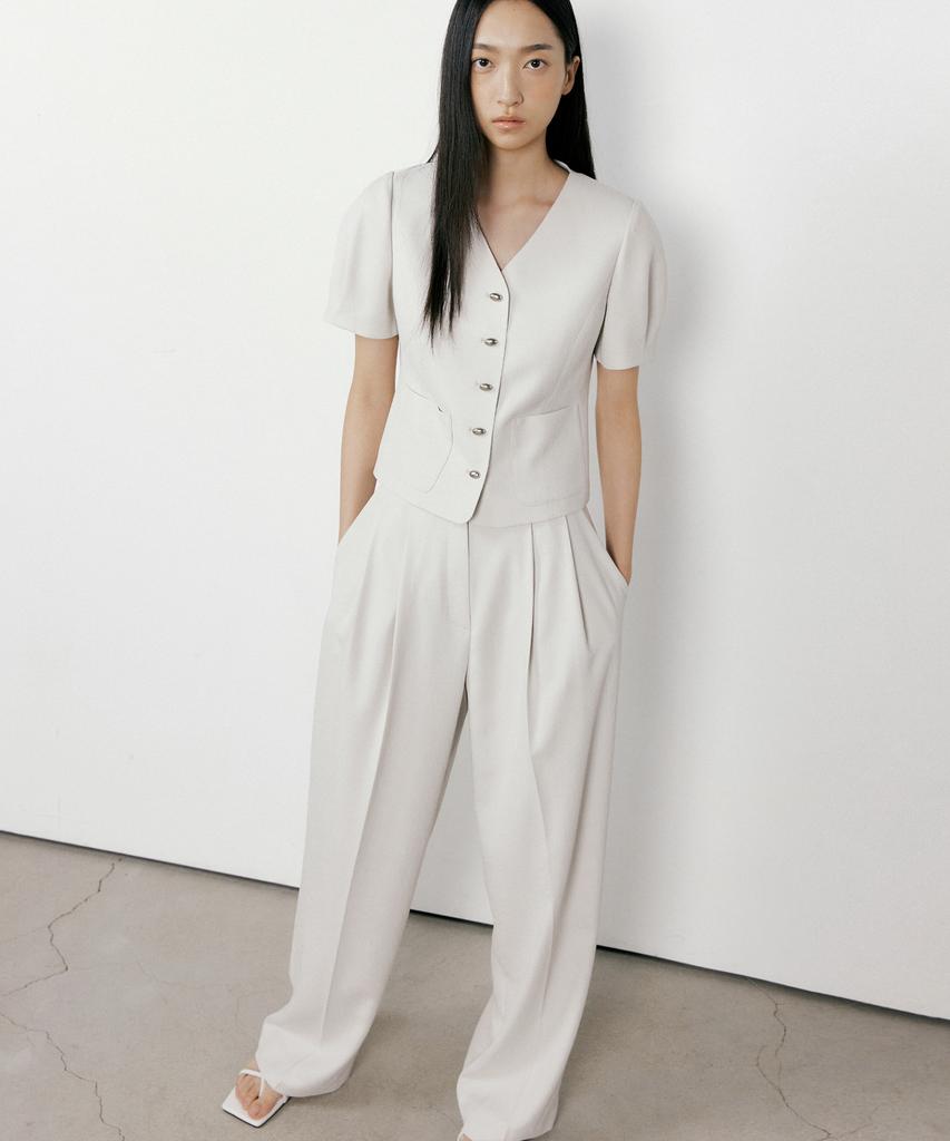 OCTETTE Two Tuck Trouser_2Color