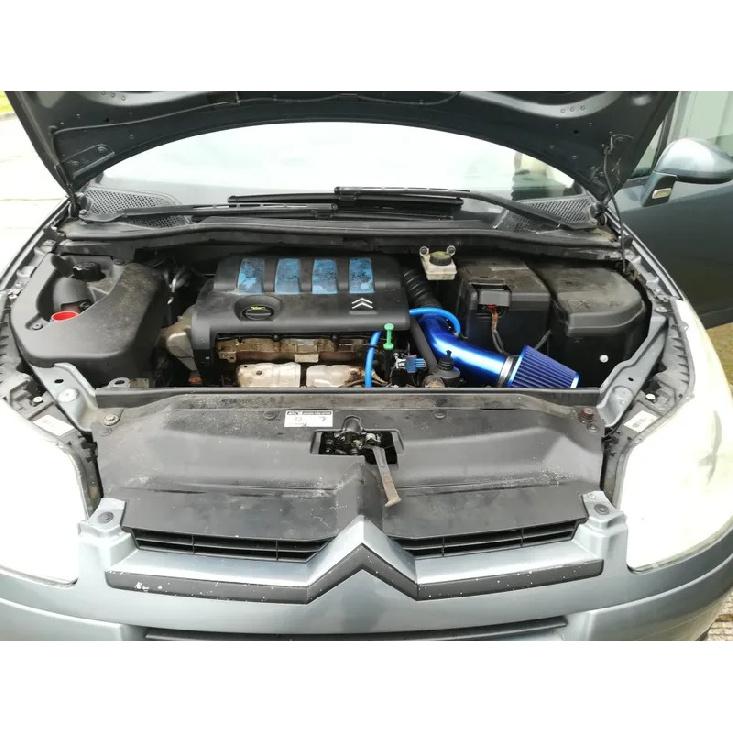 3'' Inch 76mm Universal Aluminum Car Air Intake Pipe Kit Pipes Cold Air Intake System Duct Tube Kit Air Filter
