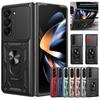 Armor Shockproof Case For Samsung Galaxy Z Fold 6 5 4 3 5G Protective Cover With Ring Magnetic Holder Coque Fundas