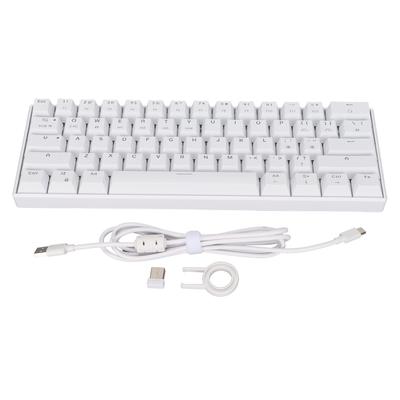 READSON Mechanical Keyboard 61 Keys RGB Backlit 3 Modes Wireless Supported Ergonomic Wired Keyboard