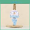 Adorable Porte-clés Peluche Pingouin Glace Avec Remplissage Doux en Coton PP Pour Enfants et Adolescents