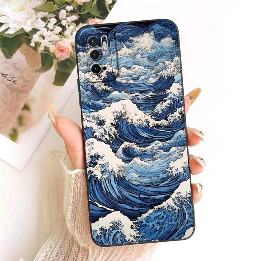 For Xiaomi Poco M3 Pro 5G Case Soft Matte Camera Protective Bow flower Phone Case For Xiaomi PocoM3Pro 5G Cover Coque 6.5''