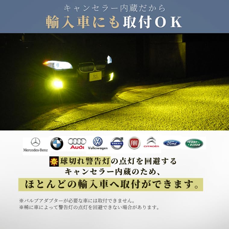 Fcl. H7 Led Headlight Fog Lamp White White Vehicle Inspection