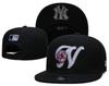 Unisex Trendy Classic Flat Brim Embroidered Hip Hop Baseball Cap