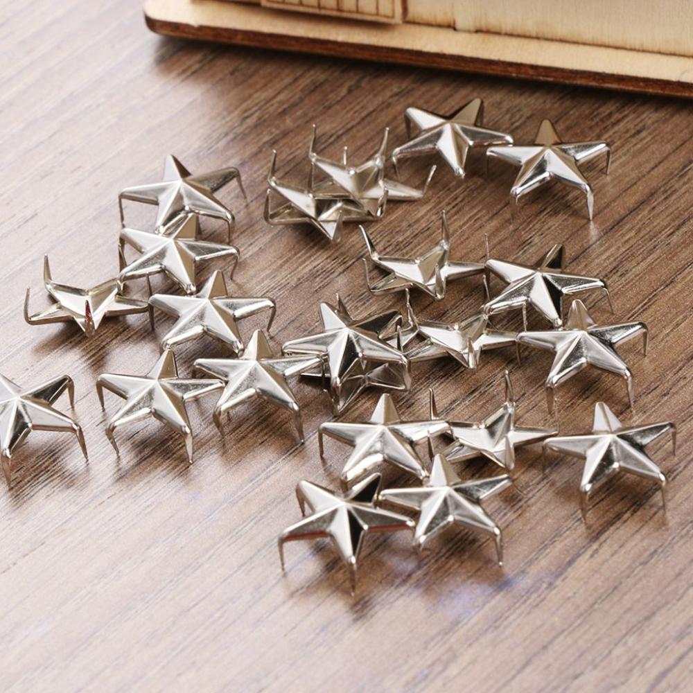 Releasable Spikes Spots Nailhead Star Rivets DIY Studs Sewing Decor Garment Supplies