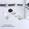 Xiaomi Cable Winder Clips Mouse Wire Headphone Holder USB Charger Holder Desk Tidy Cable Organizer Wire Cord Protector