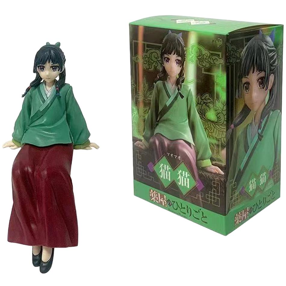 Anime The Apothecary Diaries Figure 17cm Maomi PVC Model Kawaii Car Decoration Doll Christmas Gifts for Kids