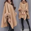Winter Women's Parka Casual Coat Women Fur Jacket Woman Clothes Cloak Shawl Jacket