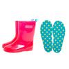 Stample Amechan Stivali da Pioggia con Soletta Bambini 14cm 71190 69.Ciliegia