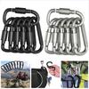 4-6Pcs Outdoor Carabiner Set For Hiking Travel Keychain Camping Hiking Outdoor Gear Backpack Clip Keychain Hook Backpack Clip