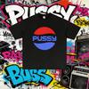 2025 Summer Funny Pussy Meme Graphic Unisex Women Casual Loose Tshirt Unisex High Quality Soft 100 Pure Cotton Printed Tshirt