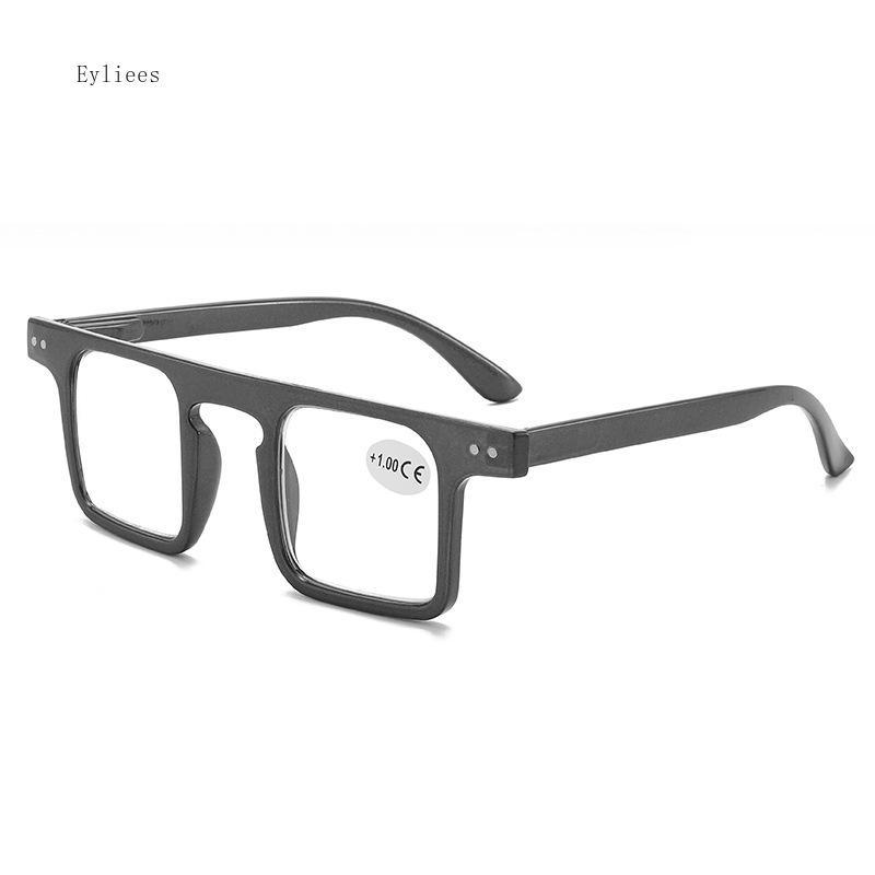 New Anti-blue Light Reading Spectacles for Male and Female Square Frames High-end Classic Reading Spectacles Eye Glass Frames for Male