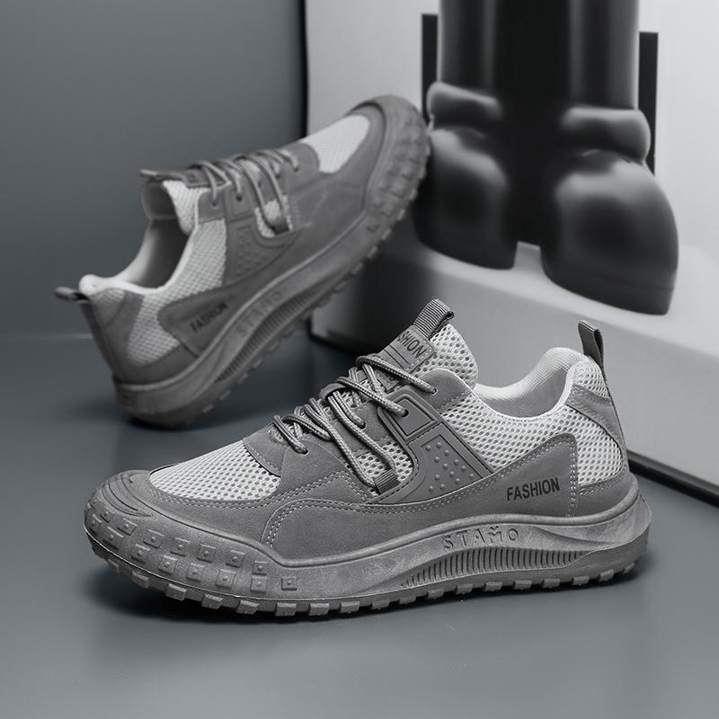 Pantofi Casual Noi pentru Bărbați Pantofi Sport de Vară cu Plasă Respirabilă pentru Exterior Antiderapanți Rezistenți la Uzură Pantofi de Lucru Zapatillas De Deporte