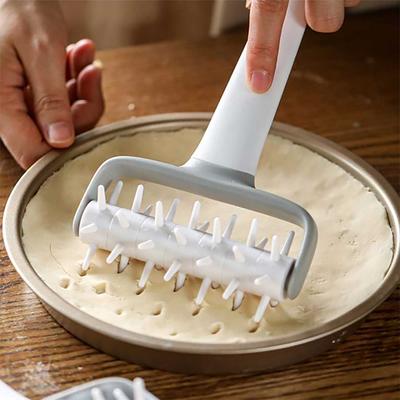 1PC Pizza Punch PP Pizza Dough Roller Needle Punch Baking Bread Dough Hob Exhaust Bread Punch Cookie Punch Baking Tools