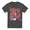 MTV Unisex Adult Washed Out Logo T-Shirt