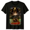 Spalanie (1981) T-shirt inspirowany plakatem filmowym Retro lata 80.