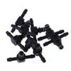 10Pcs T Type Connector Pipe Injector Assy Return Oil Backflow Hose Joiner Tube Fuel For  110 Series Injector