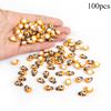 100 pièces Abeilles Coccinelles Mini Bois Bricolage Scrapbooking Décoration Maison Jardin Fête Mariage Cadeau Enfants Autocollant Mural Auto-adhésif