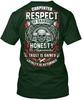 Trots Timmerman Respect Verdien je Eerlijkheid Waardeer je Standaard T-shirt
